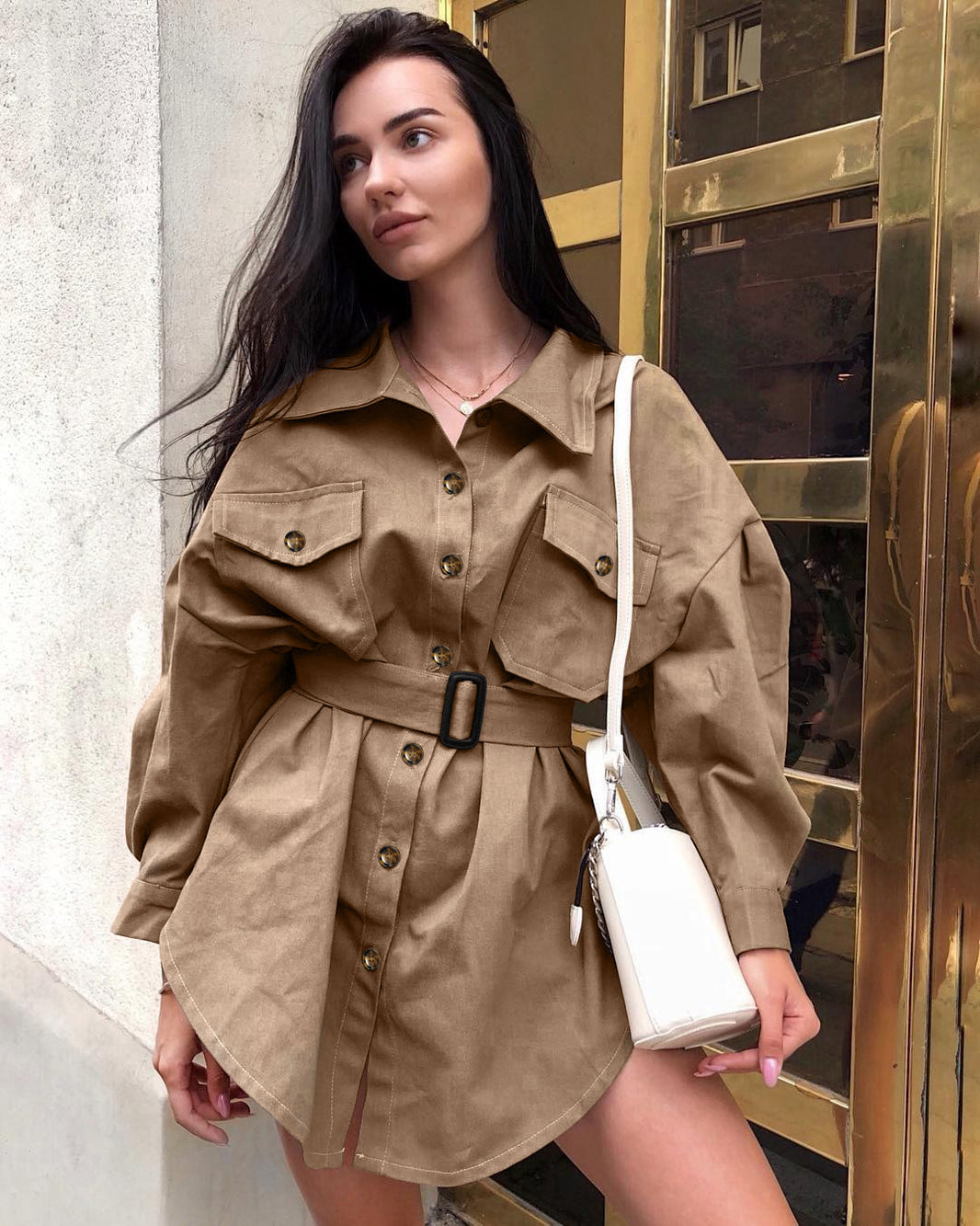 Vintage casual ladies dresses - Product upscale