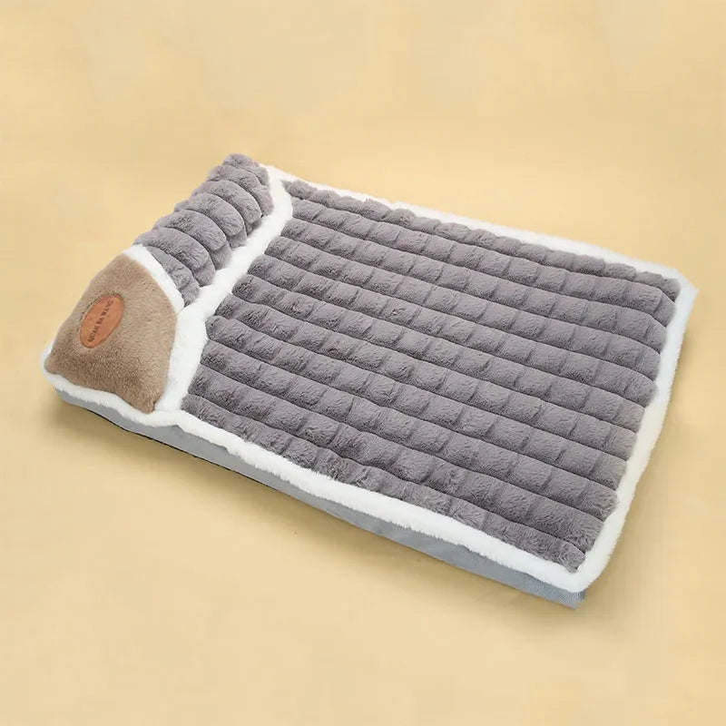 1pc Four Seasons Thick Deep Sleep Pet Bed Cat Kennel Small and Medium Dog Pet Mat - Product upscale 