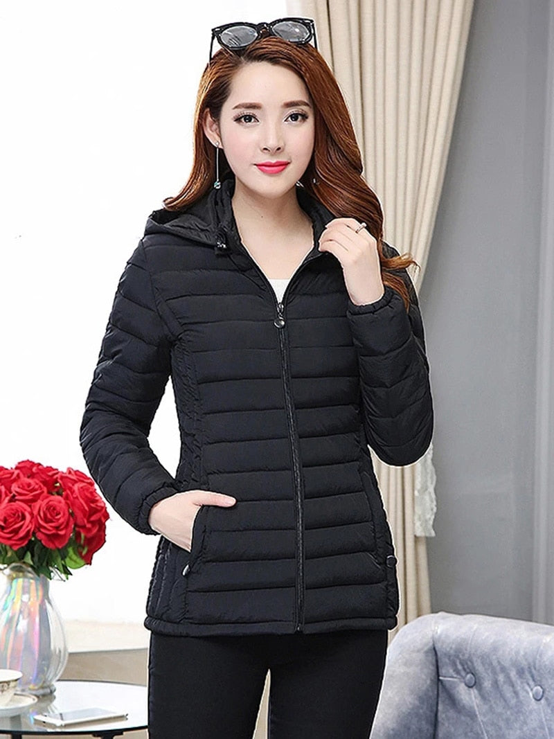 2023 New Winter Jacket High Quality Overcoat stand-callor Coat Women Fashion Jackets Winter Warm Woman Clothing Casual Parkas - Product upscale