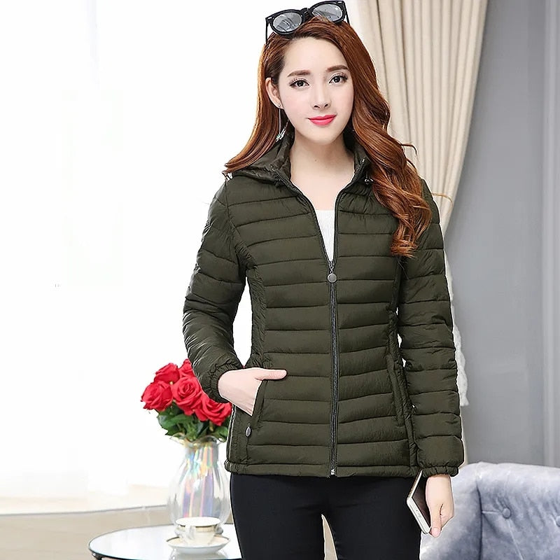 2023 New Winter Jacket High Quality Overcoat stand-callor Coat Women Fashion Jackets Winter Warm Woman Clothing Casual Parkas - Product upscale