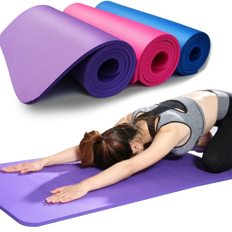 Yoga Mat Anti-skid Sports Fitness Mat 3MM-6MM Thick EVA Comfort Foam yoga matt for Exercise, Yoga, and Pilates Gymnastics mat - Product upscale