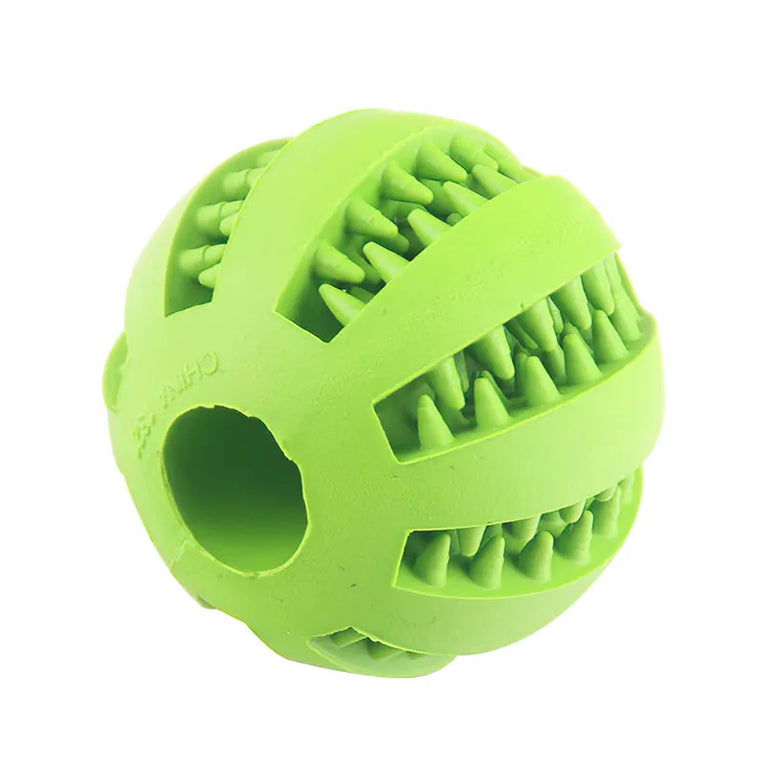 Dog Ball Toys for Small Dogs Interactive Elasticity Puppy Chew Toy Tooth Cleaning Rubber Food Ball Toy Pet Stuff Accessories - Product upscale