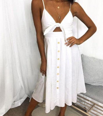Women Summer Dresses Sleeveless Backless Strap Long Close-fitting Sheath Female Party Evening Dresses Vestidos - Product upscale 
