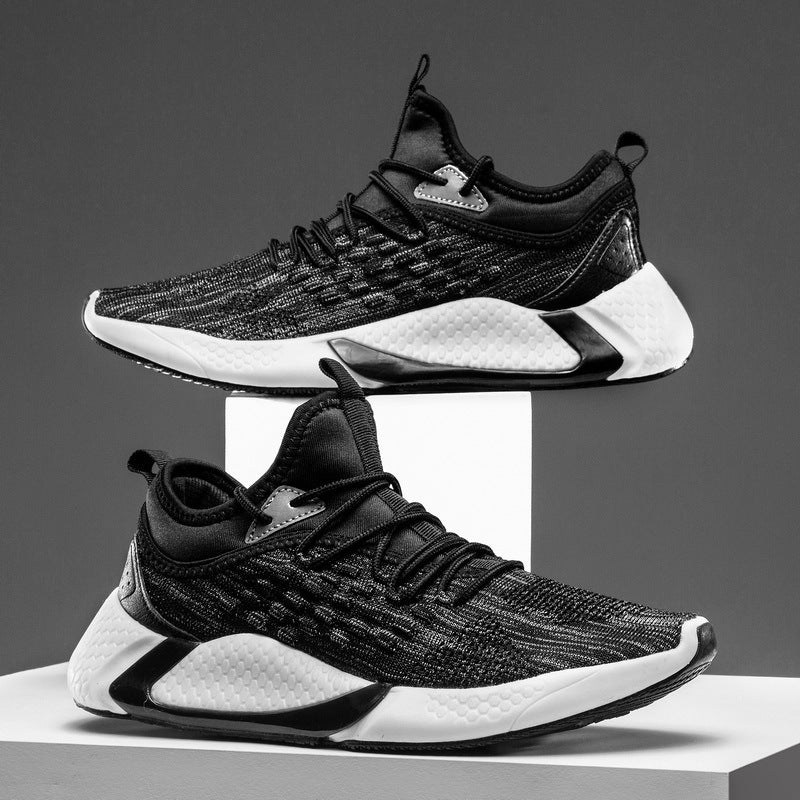 Flying Woven Breathable Men's Casual Sports Shoes - Product upscale 
