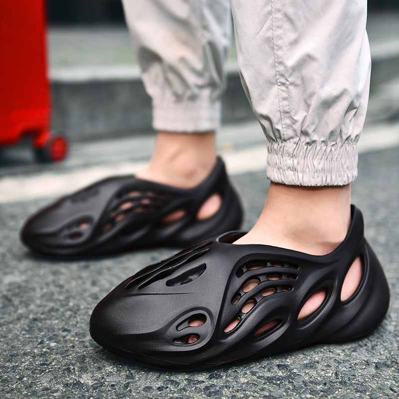 Non Slip Slides Slippers Clogs Closed-toe Garden Shoes Outdoor Sandals Beach Shoes - Product upscale 