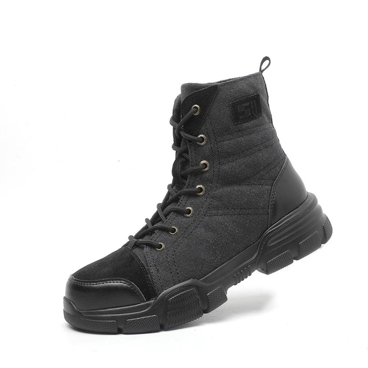 Safety Shoes Steel Toe Cap High-Top Work Protective Labor Insurance Shoes - Product upscale 