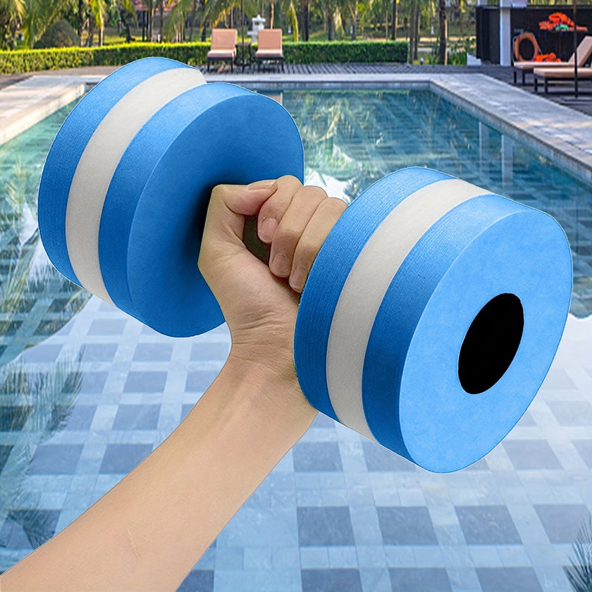 1pc EVA Round Buoyancy Dumbbell: Perfect Swimming Aid For Beginners!