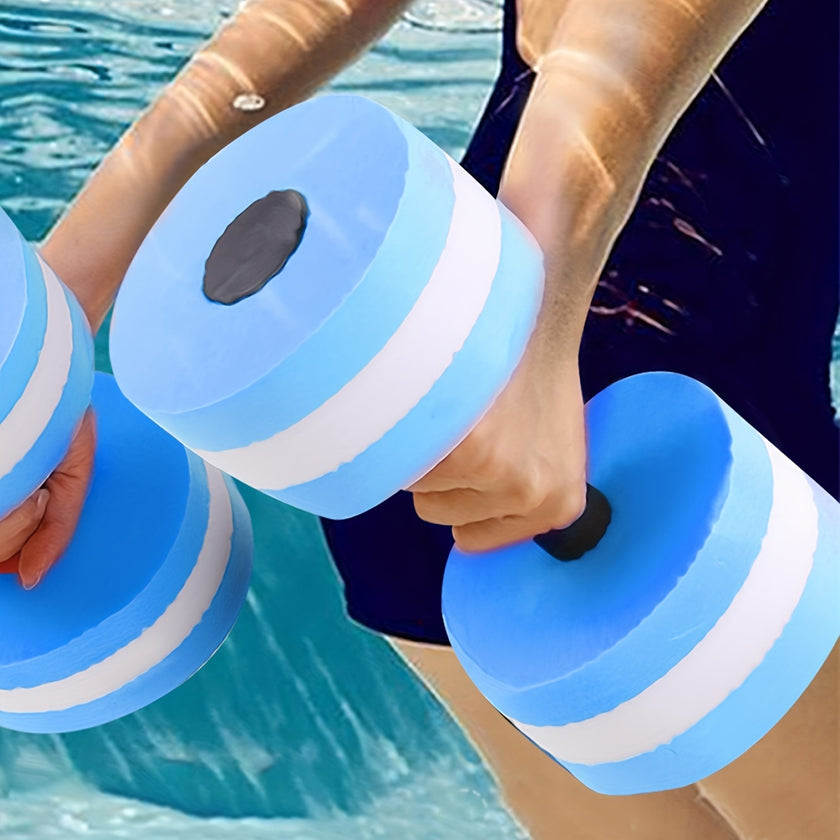 1pc EVA Round Buoyancy Dumbbell: Perfect Swimming Aid For Beginners!