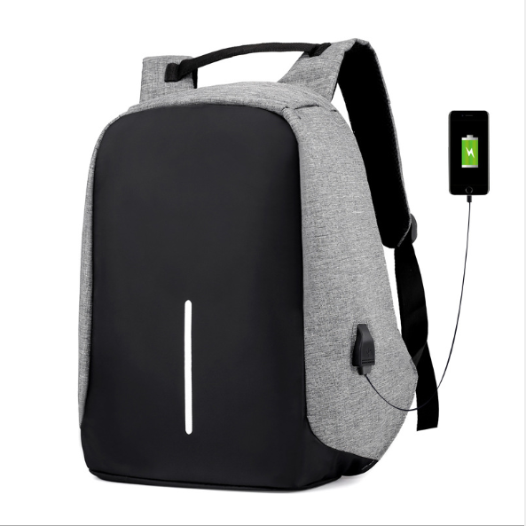 Multi-Functional Water Resistant USB Charging Computer Notebook Backpack Bag - Product upscale 
