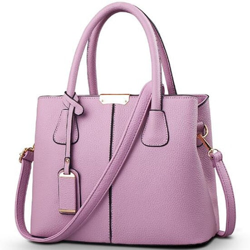 Women PU Leather Handbags Ladies Large Tote Bag Female Square Shoulder Bags Bolsas Femininas Sac New Fashion Crossbody Bags - Product upscale 