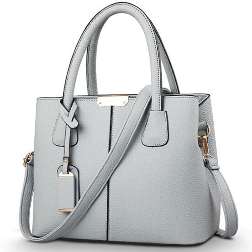 Women PU Leather Handbags Ladies Large Tote Bag Female Square Shoulder Bags Bolsas Femininas Sac New Fashion Crossbody Bags - Product upscale 