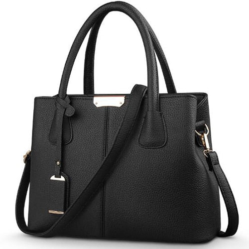 Women PU Leather Handbags Ladies Large Tote Bag Female Square Shoulder Bags Bolsas Femininas Sac New Fashion Crossbody Bags - Product upscale 