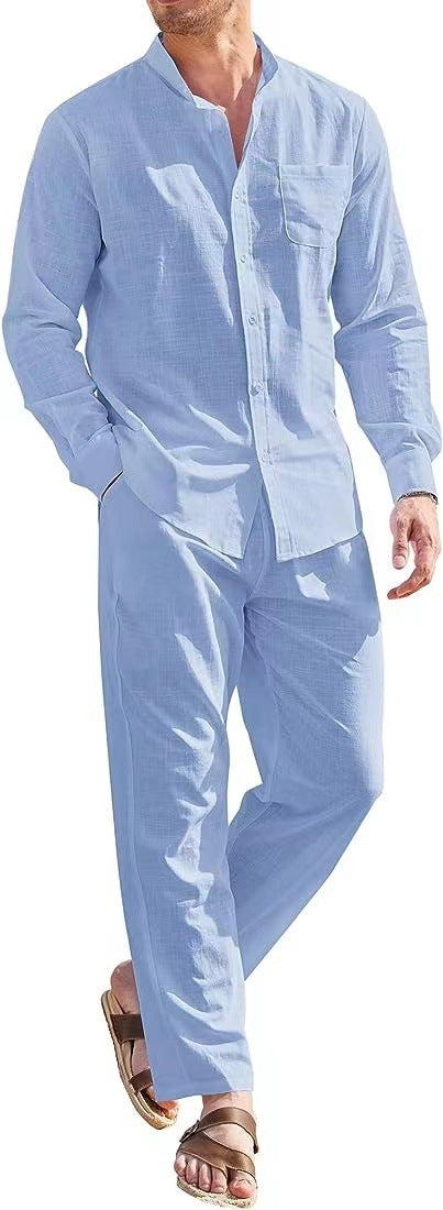 European And American Sports Suit Men's Beach Casual Loose - Product upscale 