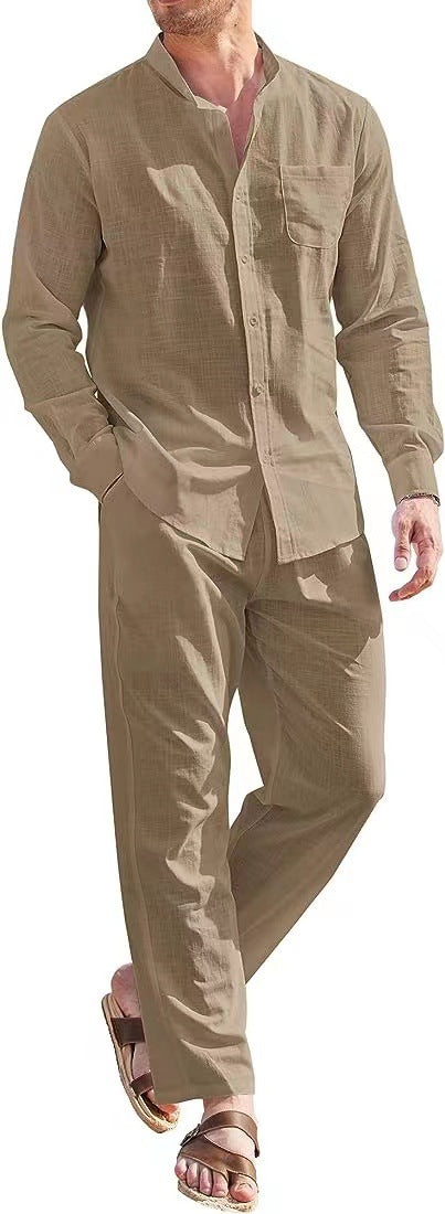 European And American Sports Suit Men's Beach Casual Loose - Product upscale 