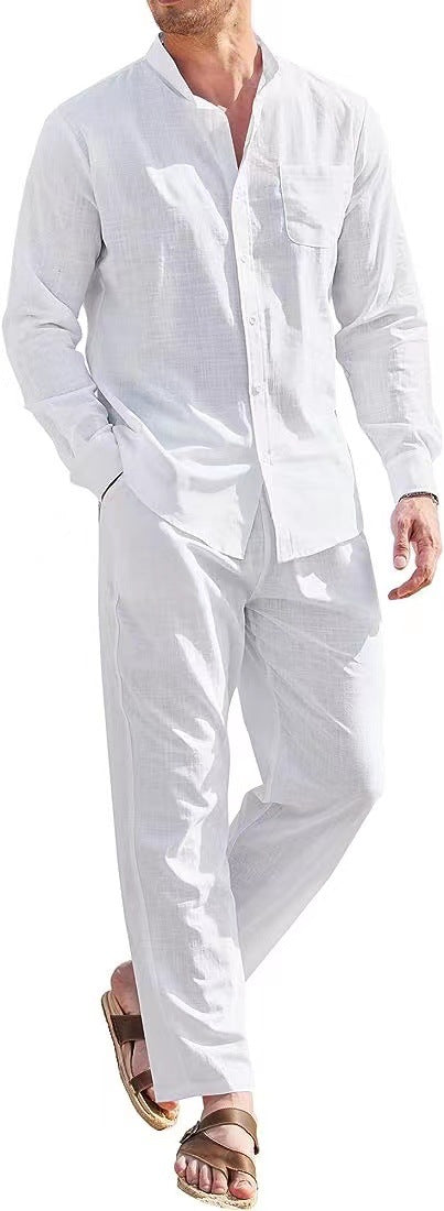 European And American Sports Suit Men's Beach Casual Loose - Product upscale 