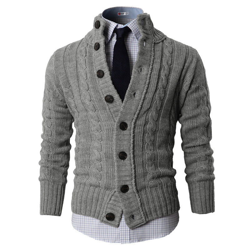 European And American Men's Business Sweater - Product upscale 