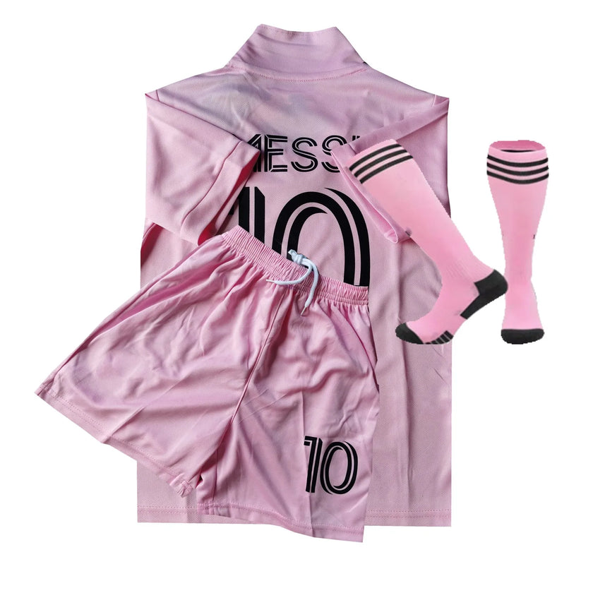 Boys' Soccer Jerseys Kids Football Training Uniforms for Boys Girls Youth Soccer Shirts and Shorts Kit Set