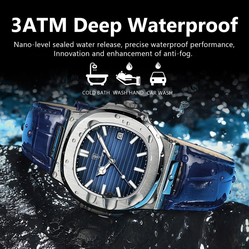 Luxury Men's Luminous Wristwatch