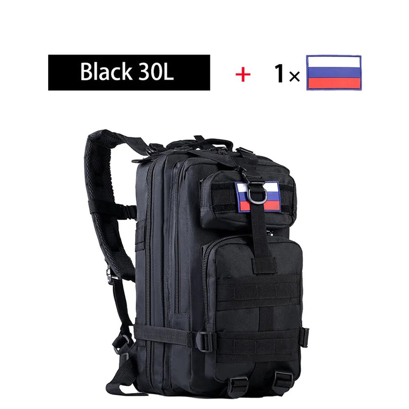 SYZM 50L or 30L Tactical Backpack Nylon Military Backpack Molle Army Knapsack Waterproof Camping Hunting Fishing Trekking Bags - Product upscale 