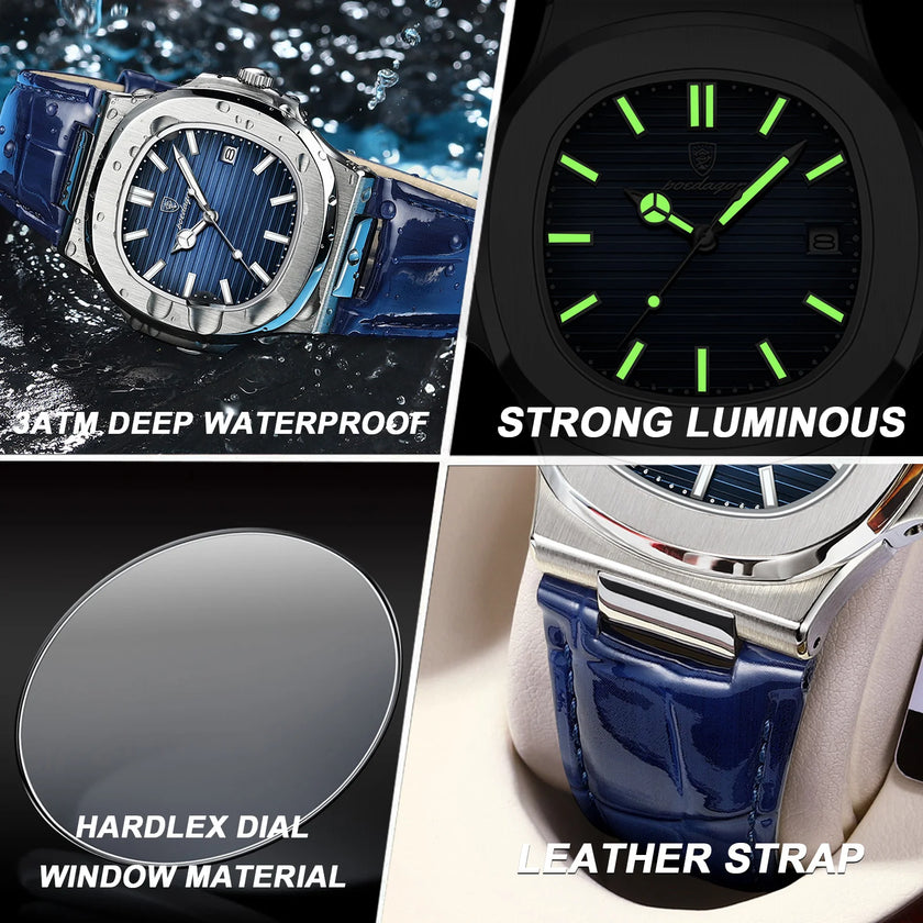 Luxury Men's Luminous Wristwatch