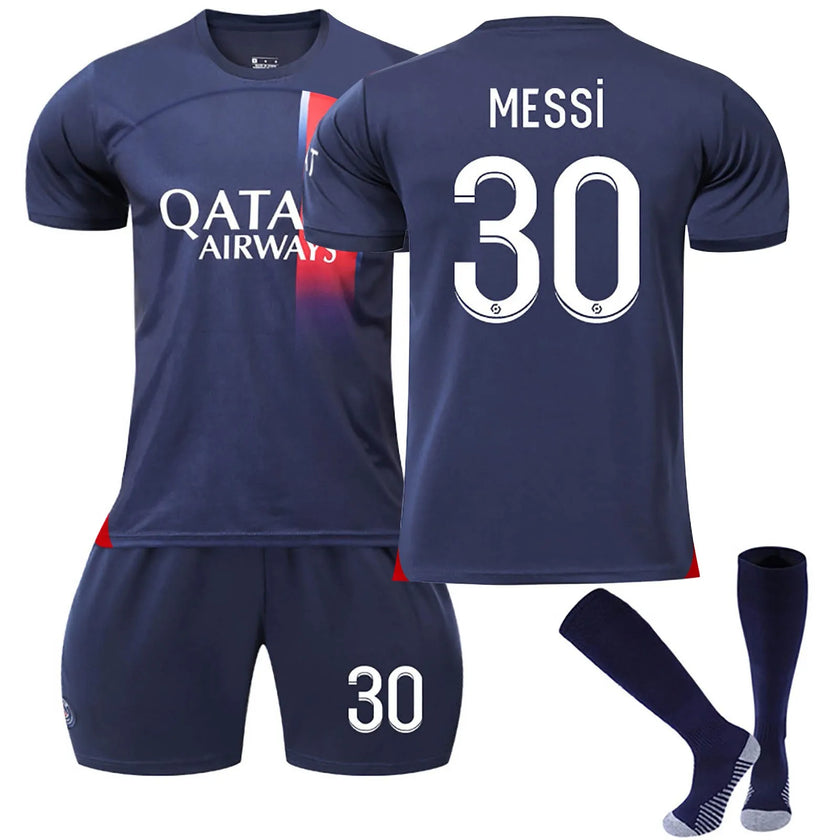 23/24 Paris-Saint Germain Home Jerseys Children's Football Training Suit Set
