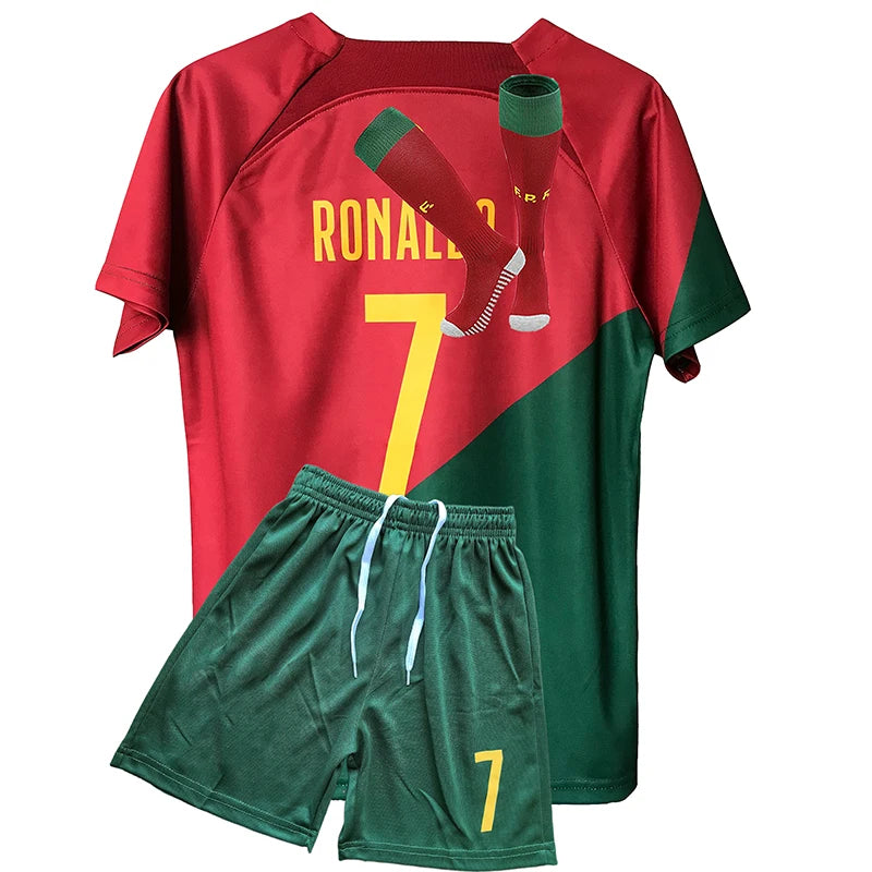 Jersey for Kids - Kids Soccer Jersey Soccer Shirts Jerseys Youth Football Jersey Soccer Set for Boys Girls with Sock