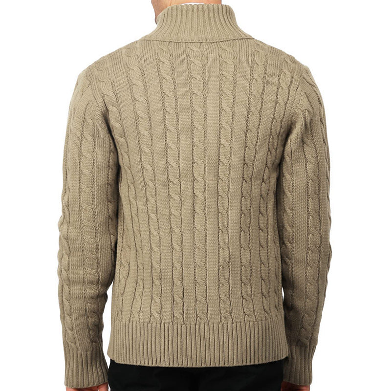 European And American Men's Business Sweater - Product upscale 
