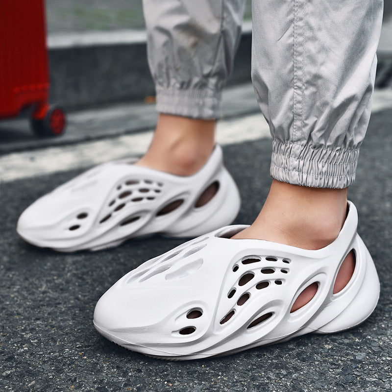 Non Slip Slides Slippers Clogs Closed-toe Garden Shoes Outdoor Sandals Beach Shoes - Product upscale 