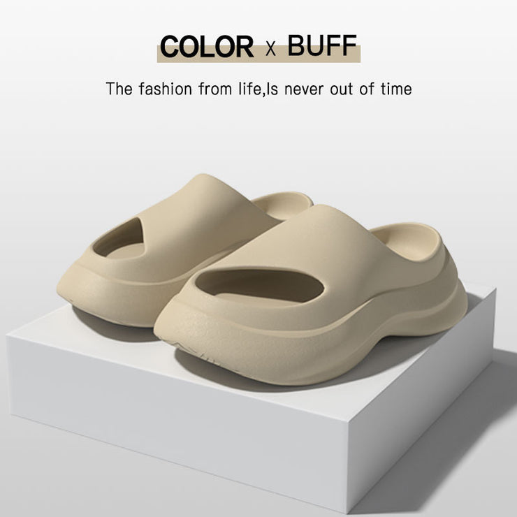 Garden Clogs Shoes Thick Heel Slippers Fashion Slip-on Indoor And Outdoor Slippers Women Men - Product upscale 