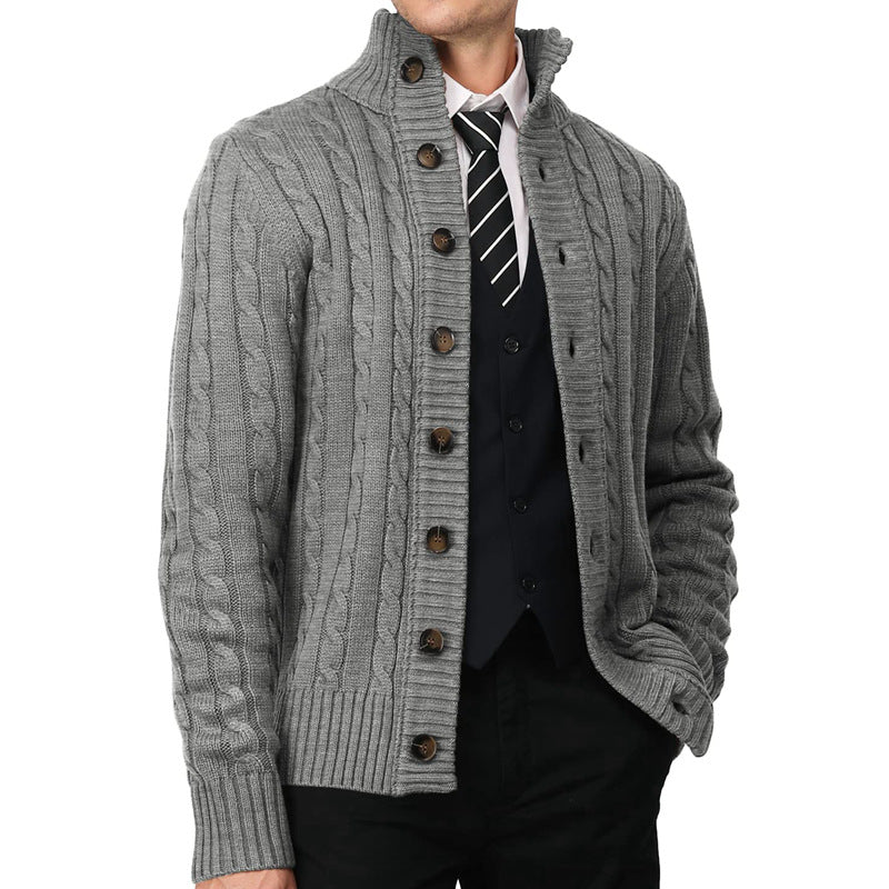 European And American Men's Business Sweater - Product upscale 