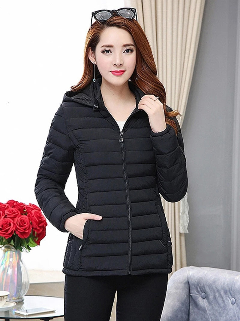 2023 New Winter Jacket High Quality Overcoat stand-callor Coat Women Fashion Jackets Winter Warm Woman Clothing Casual Parkas - Product upscale 