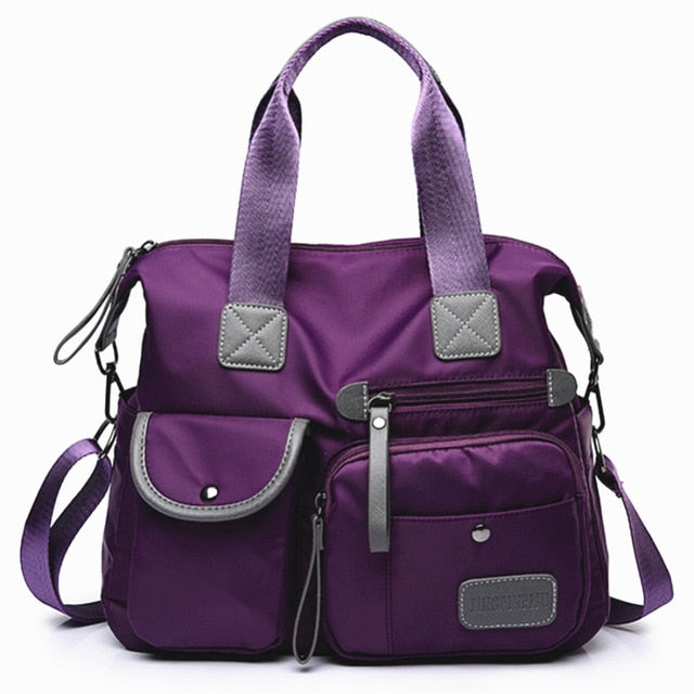 Yogodlns New Arrival Nylon Women Messenger Bags Casual Large Capacity Ladies Handbag Female Crossbody Shoulder Bags Waterproof - Product upscale 