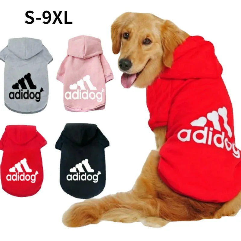 2023 Winter Pet Dog Clothes Dogs Hoodies Fleece Warm Sweatshirt Small Medium Large Dogs Jacket Clothing Pet Costume Dogs Clothes - Product upscale 